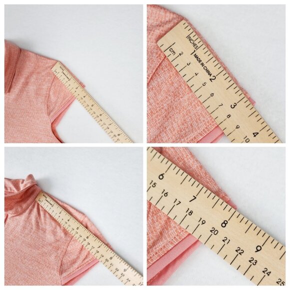 Pebble Beach Dry Luxe Performance Womens Golf Size XXL Top Peach / Pink - Picture 7 of 7